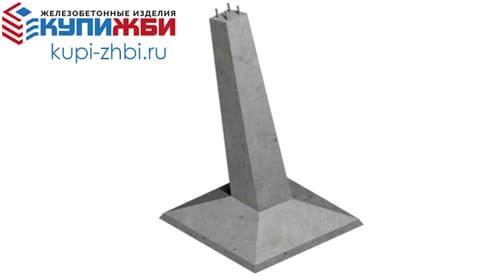 Фундамент опоры ЛЭП в Калининграде